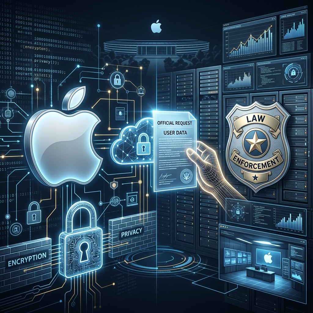 How Apple handles government data requests while balancing user privacy, legal obligations, and public safety in the digital age.