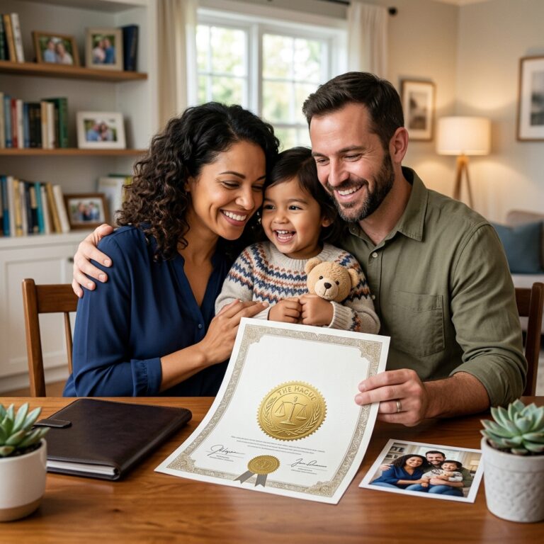 Applying for a Hague Adoption Certificate