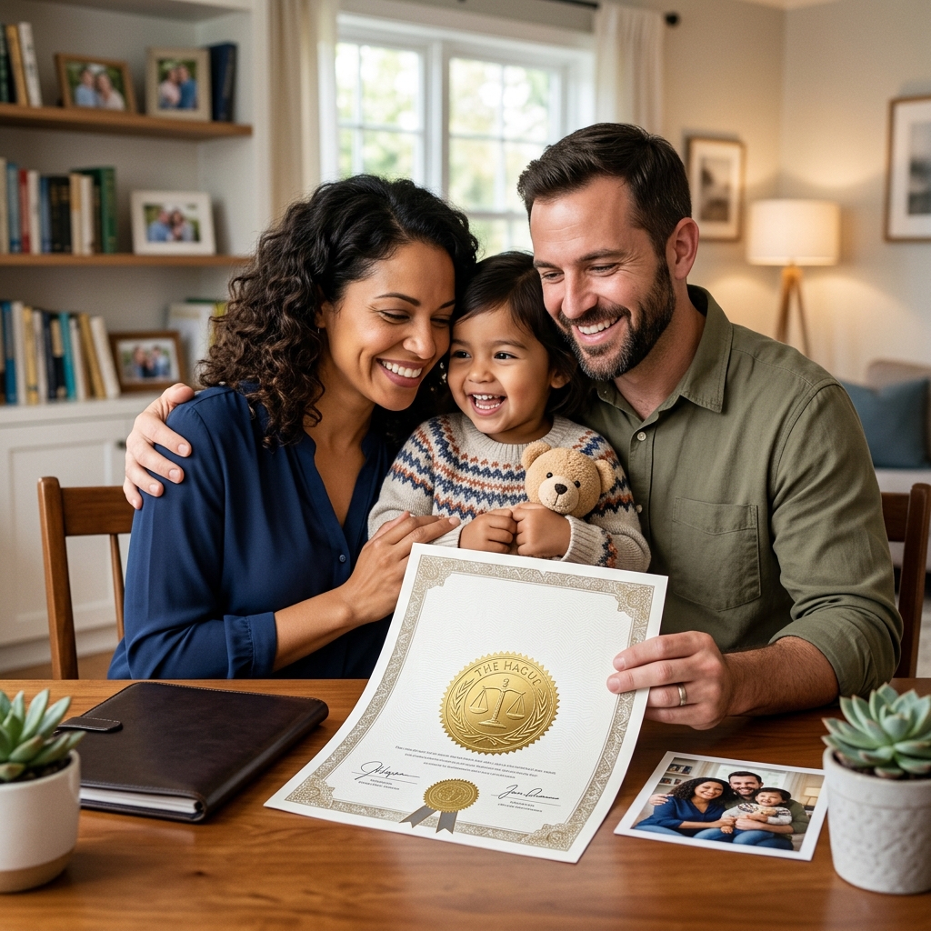 Understand when you need a Hague Adoption Certificate, how to apply, and what it means for a completed international adoption.