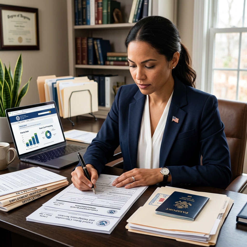 A practical guide to employer-sponsored permanent residence, from labor certification to final visa processing.