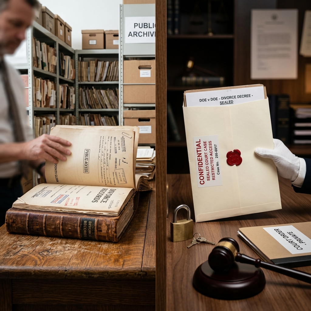 Divorce Records: What Is Public, What Is Private, Access Tips Understand when divorce records can be seen by the public, what stays confidential, and how courts balance privacy with open access.