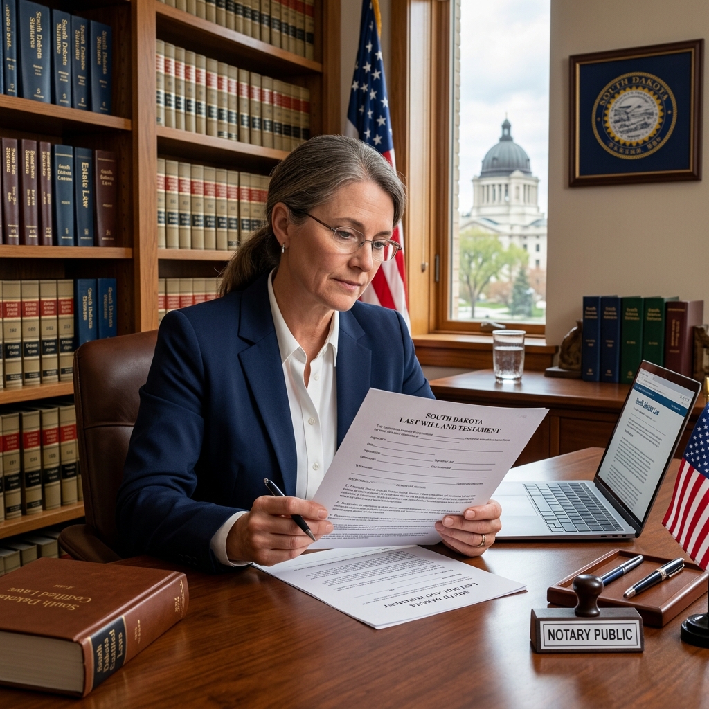 Learn when an online will template is valid in South Dakota, and why careful drafting and proper execution are critical to protect your estate.