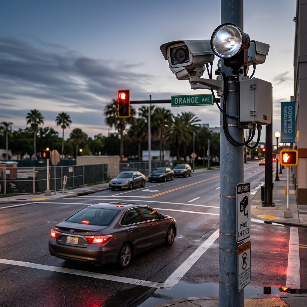 Understand how Florida red-light camera notices work, what rights drivers have, and how to respond.