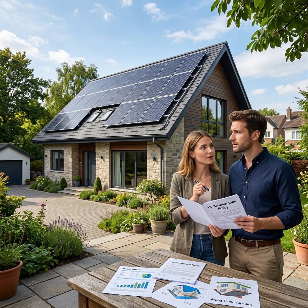 Understand when homeowners insurance protects rooftop and ground-mounted solar panels, and how to avoid costly coverage gaps.