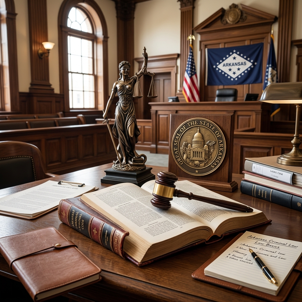 A clear guide to Arkansas crime classifications, penalties, and process