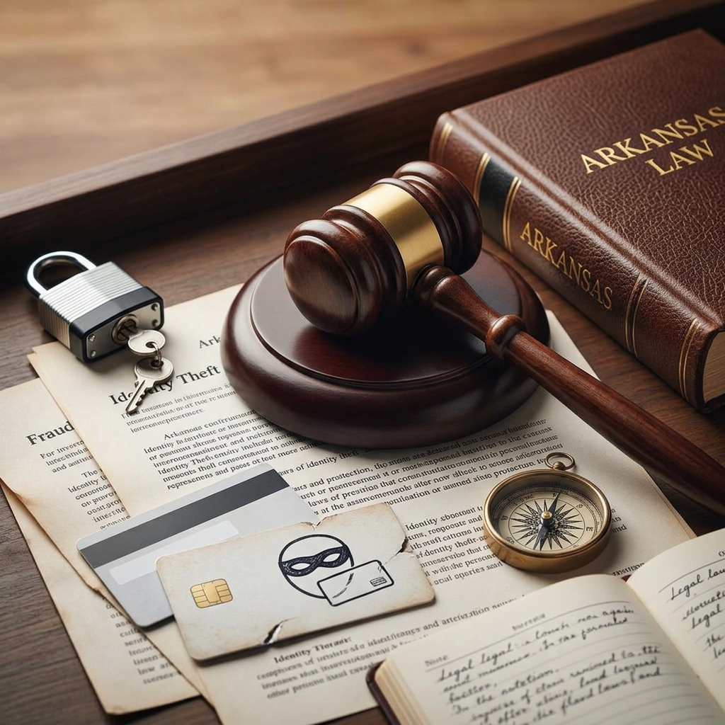 A practical guide to Arkansas identity theft statutes, penalties, victim remedies, and protective steps for consumers and defendants.