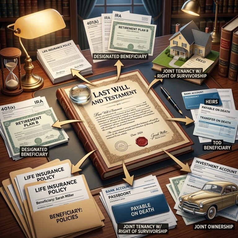 When Your Will Doesn’t Control Everything: How Certain Assets Pass Outside Your Estate Plan