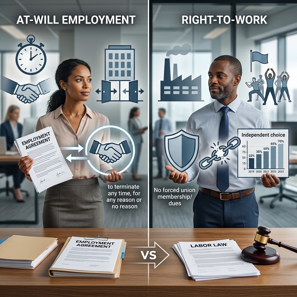 A clear guide to two commonly confused employment law terms and what each one really means.
