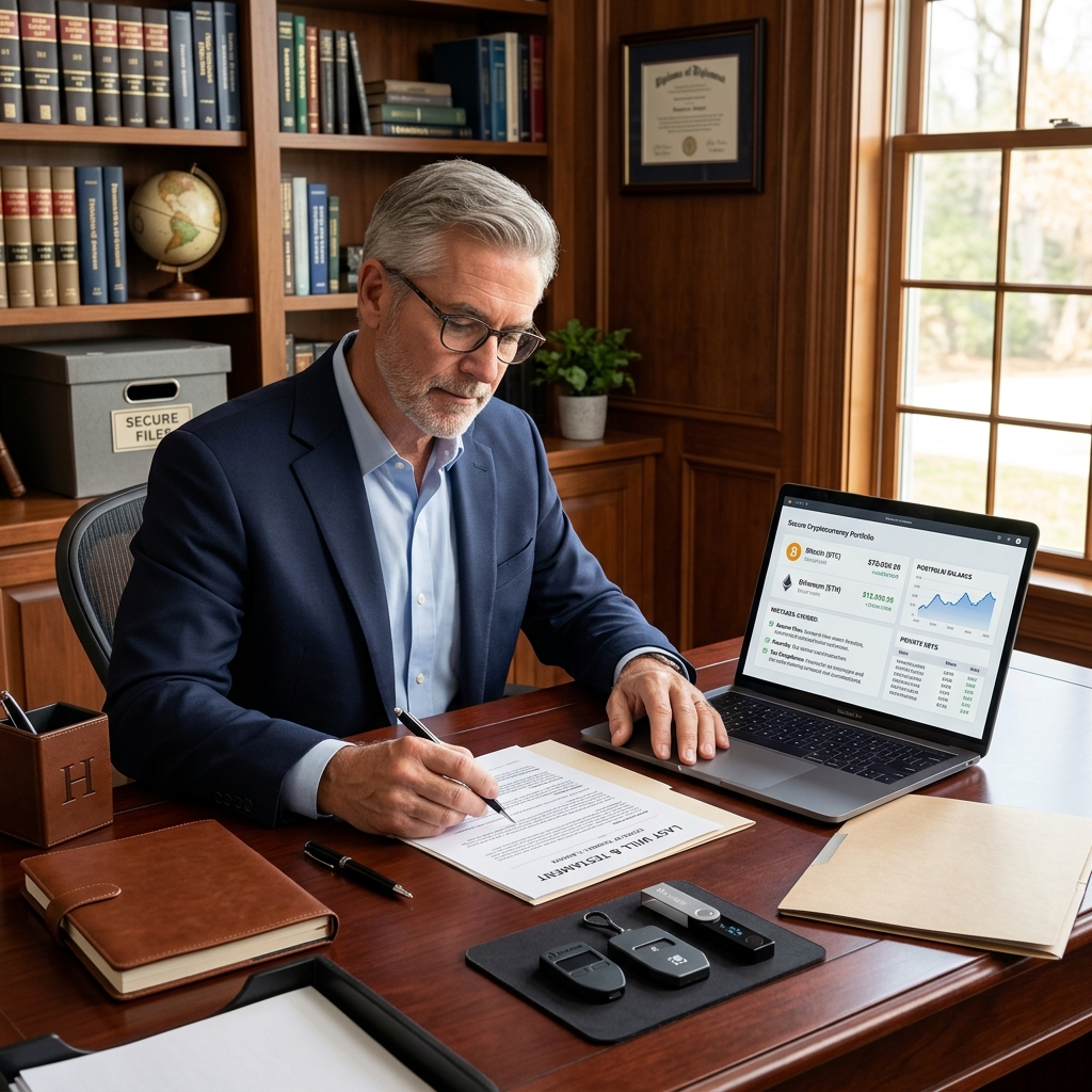 Learn how to keep your cryptocurrency accessible, secure, and legally transferable to your heirs with a well-crafted estate plan.