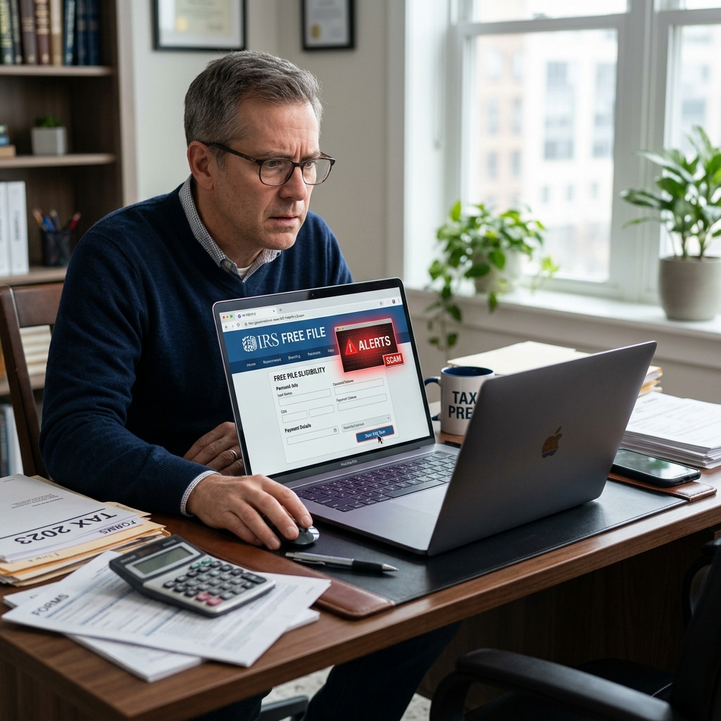 Learn how IRS Free File scams work, how the real IRS contacts you, and the exact steps to protect your tax refund and identity.