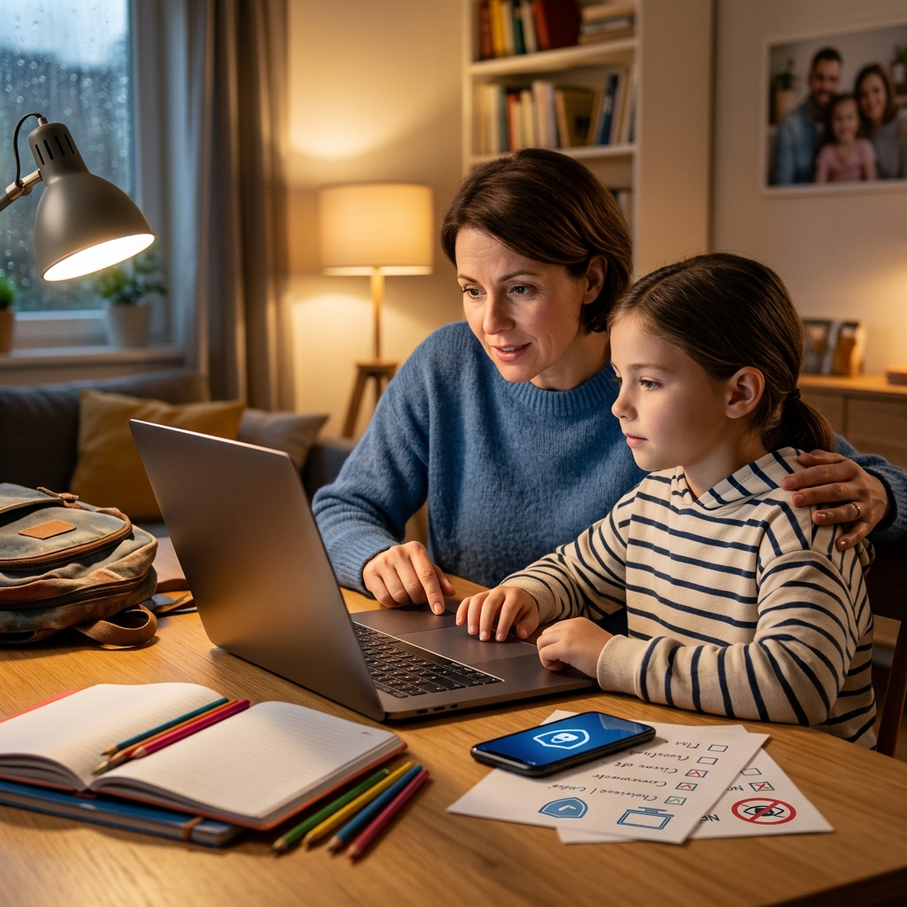Clear, actionable strategies to help families protect children’s privacy, security, and wellbeing as they head back to school in an increasingly digital world.