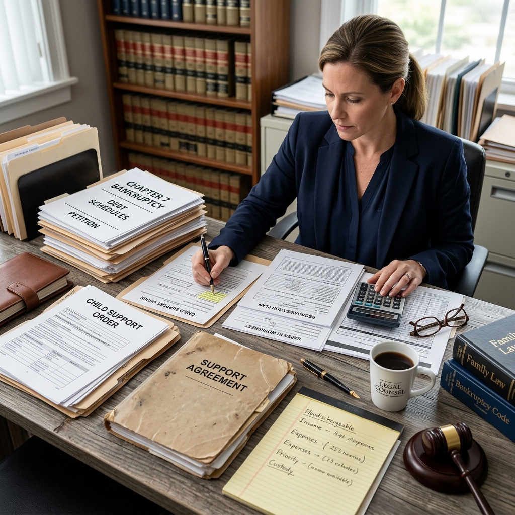 Understand how bankruptcy interacts with child support so you can protect your rights while prioritizing your child’s needs.