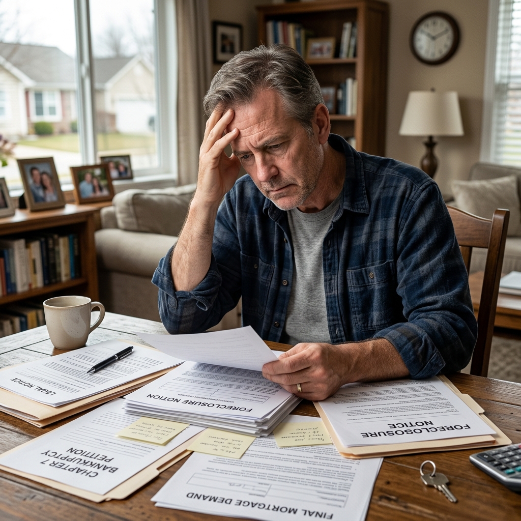 Understand how bankruptcy interacts with foreclosure, the automatic stay, and your long‑term financial future before making major decisions.