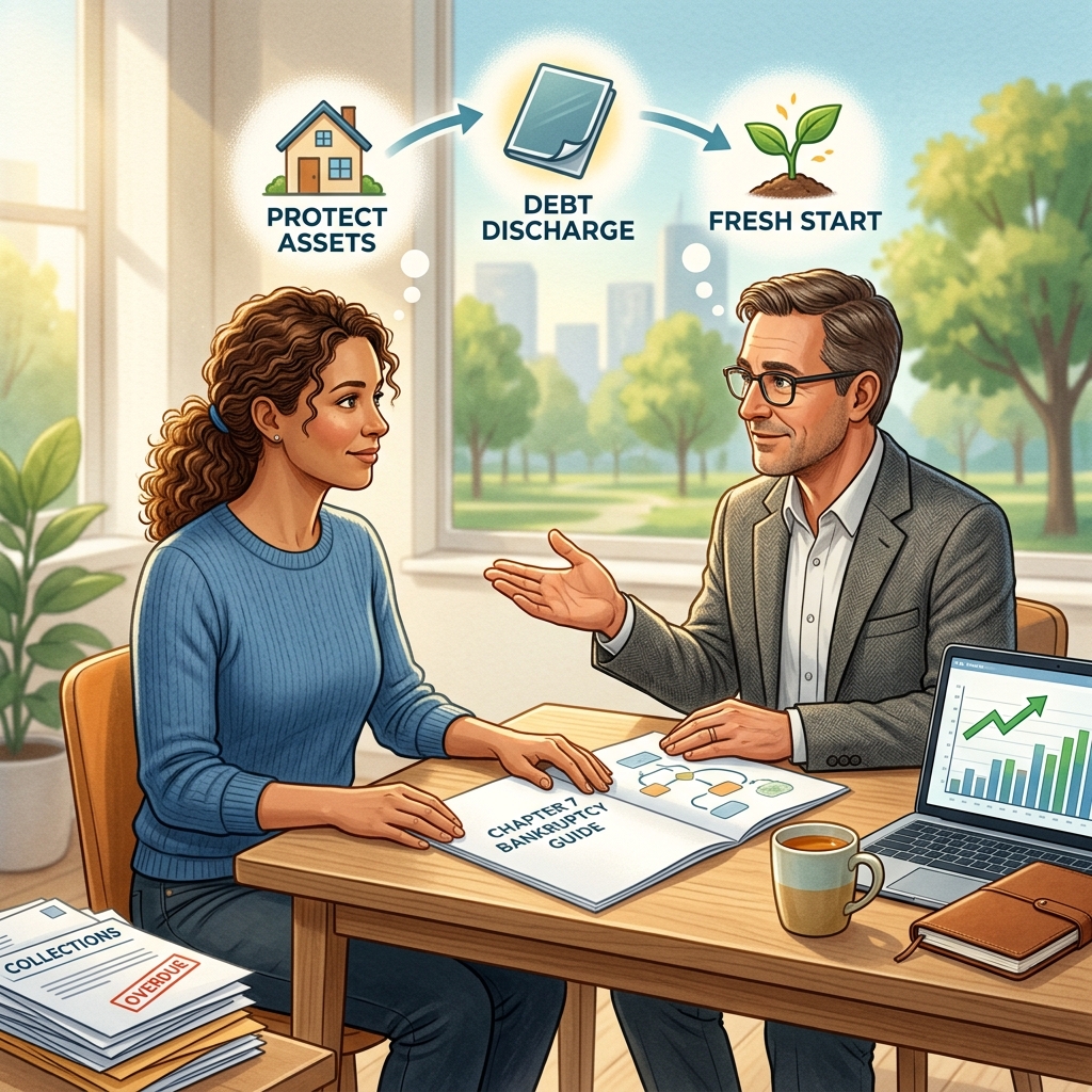 A practical guide to filing bankruptcy without a job, understanding Chapter 7 and Chapter 13, and protecting your financial future.