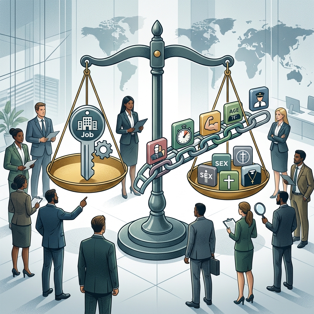 A clear guide to when narrow job-based exceptions can justify trait-based hiring rules.