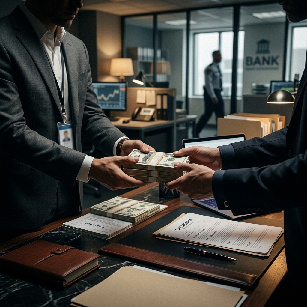 Understanding how U.S. law treats bribery in banking, the penalties involved, common scenarios, and what to do if you face investigation or charges.