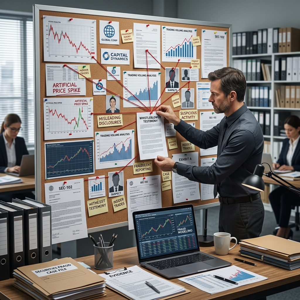 A practical, investor-focused guide to understanding securities fraud claims, core legal elements, and how evidence is used to prove a case.