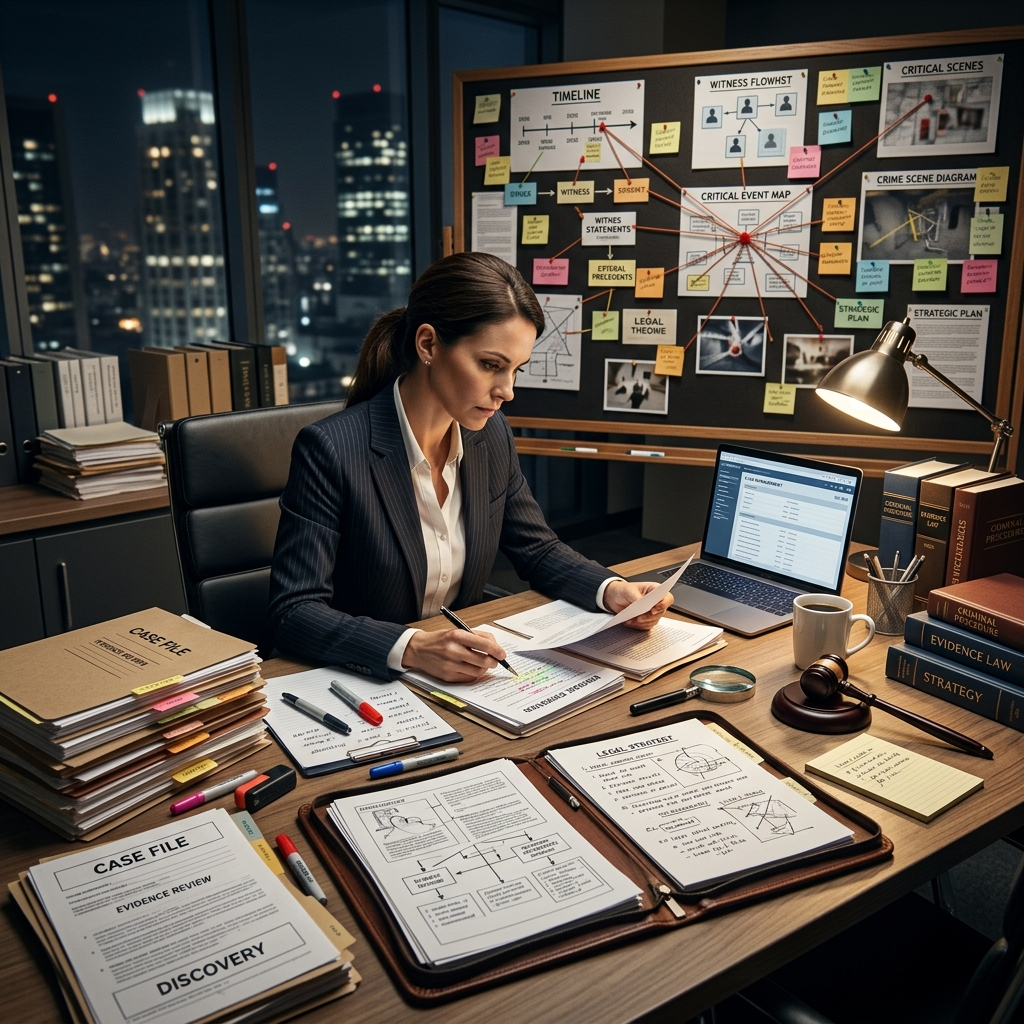 A practical, defendant-focused guide to how criminal defense strategies are developed, evaluated, and used from investigation through trial.