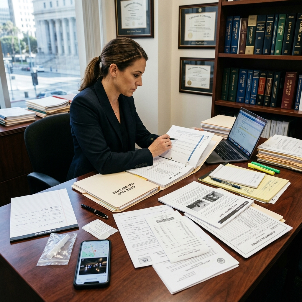 Learn which documents, records, and witness statements matter most when defending a drunk driving, DUI, or DWI charge in court.