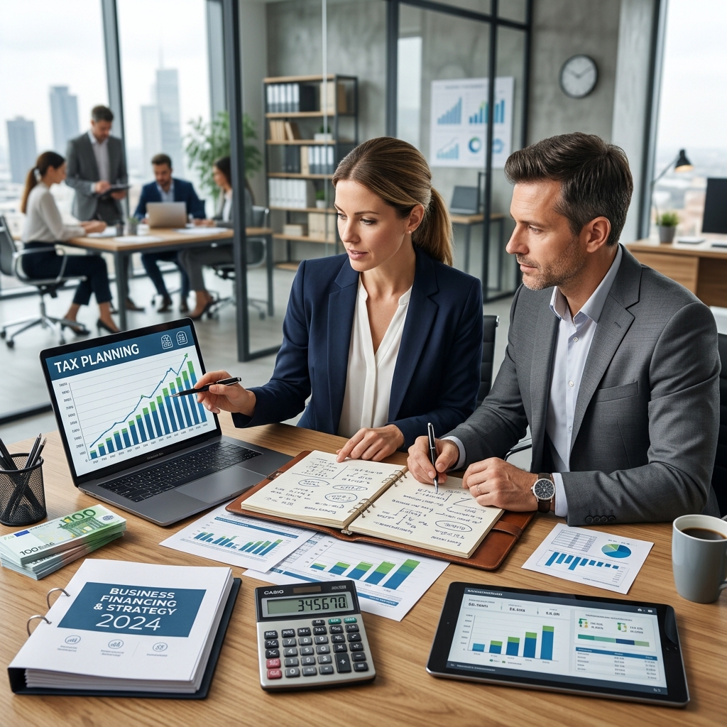 How financing choices can shape deductions, timing, and tax outcomes for businesses.