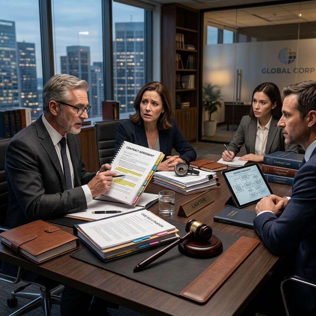 Business Guide to Breach of Contract Lawsuits Understand what happens when business agreements fail, how breach of contract claims work, and the steps involved in enforcing your rights in court.