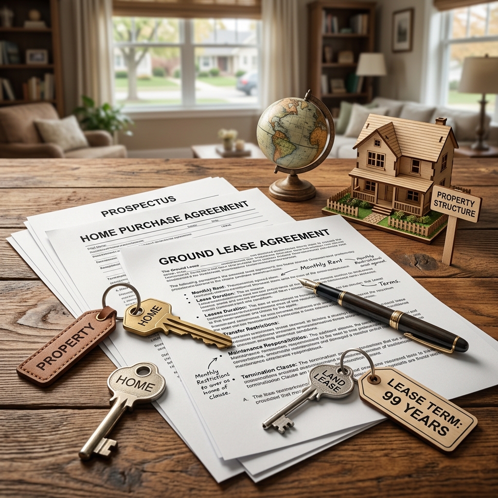 A practical guide to land lease home purchases, covering financing, legal issues, costs, and resale considerations.