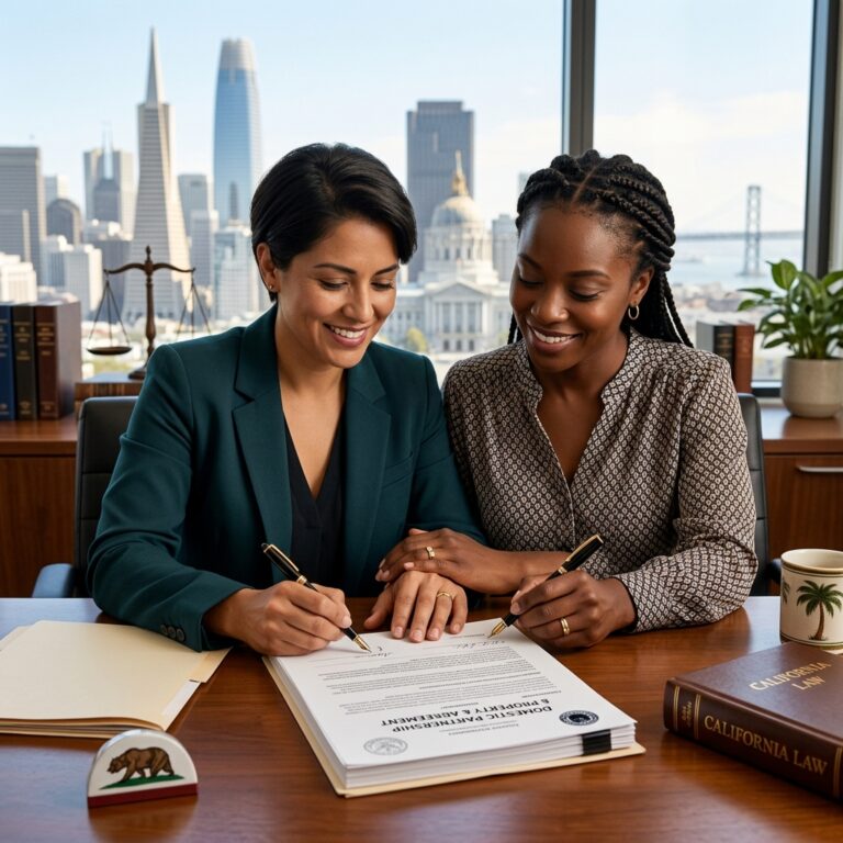 California Domestic Partnership and Property Rights