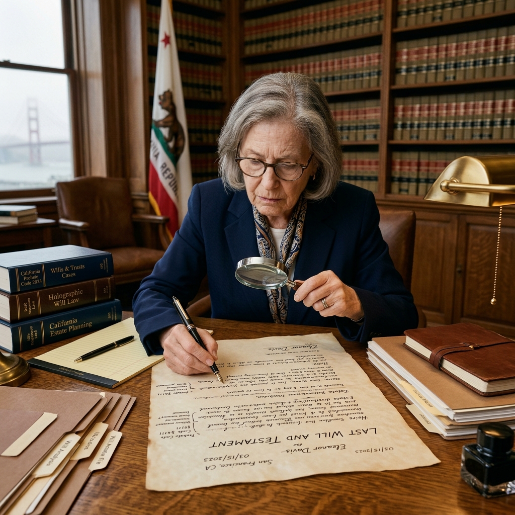 How California treats informal handwritten wills, why they can be risky, and what you should know before relying on one.