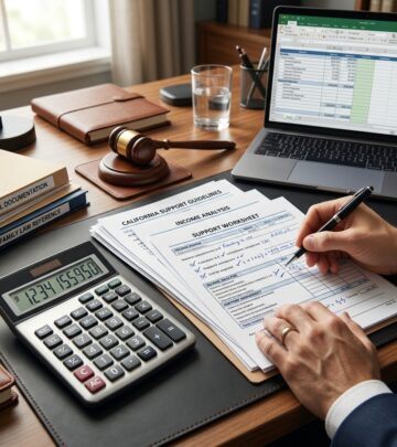 A practical guide to how California courts estimate child and spousal support.
