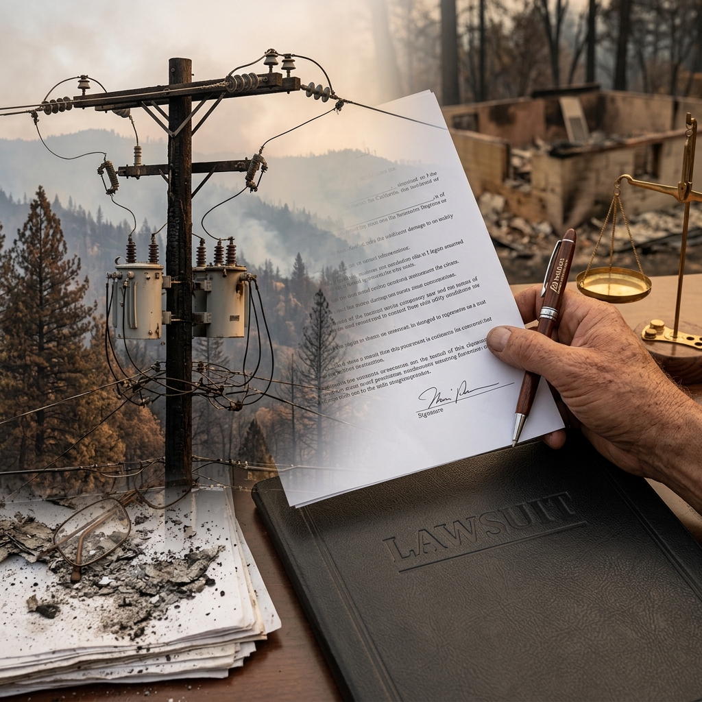 How California wildfire victims pursue claims against utility companies through insurance, civil lawsuits, and evolving liability rules.