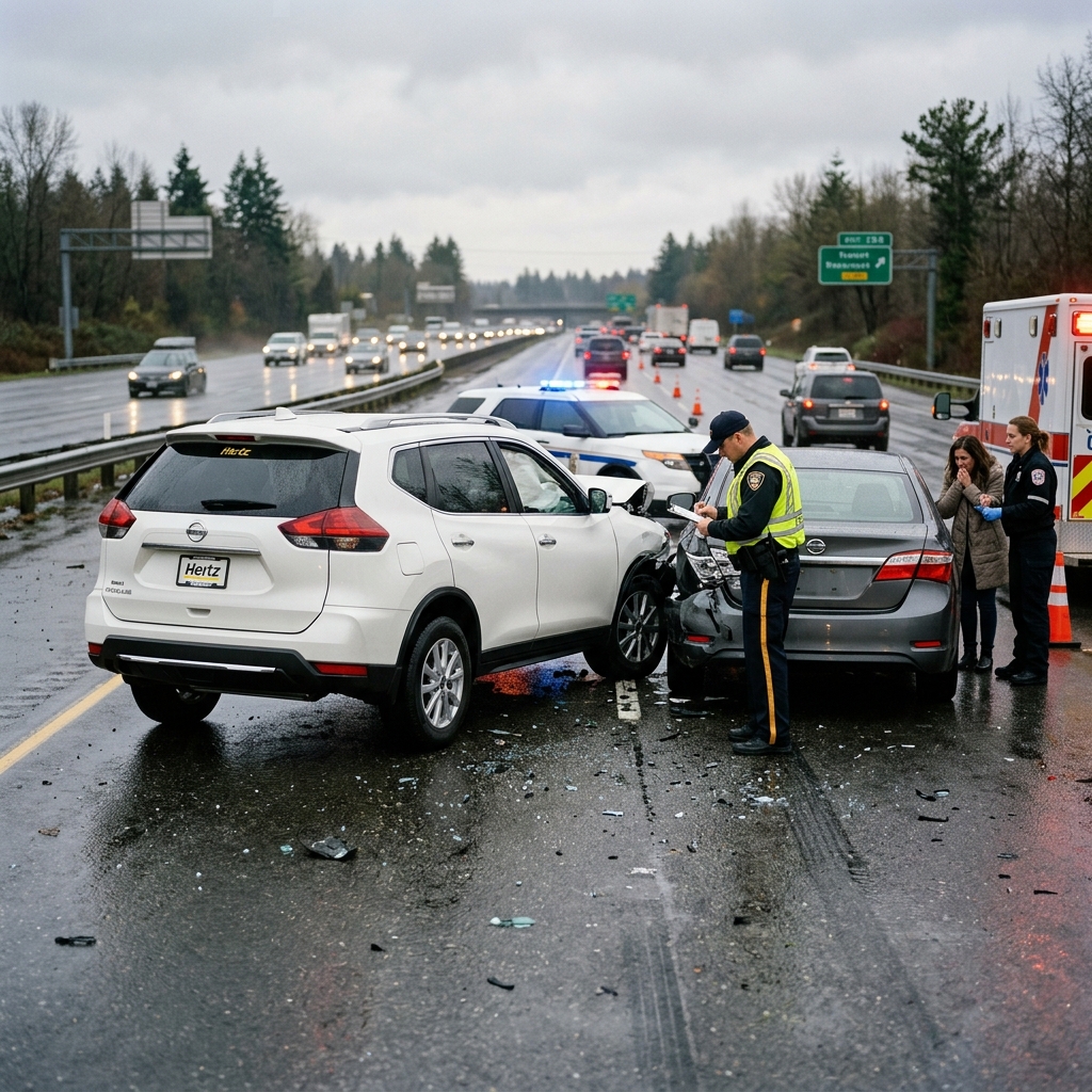 Learn when a rental company may share fault after a crash, and how insurance and liability rules usually work.