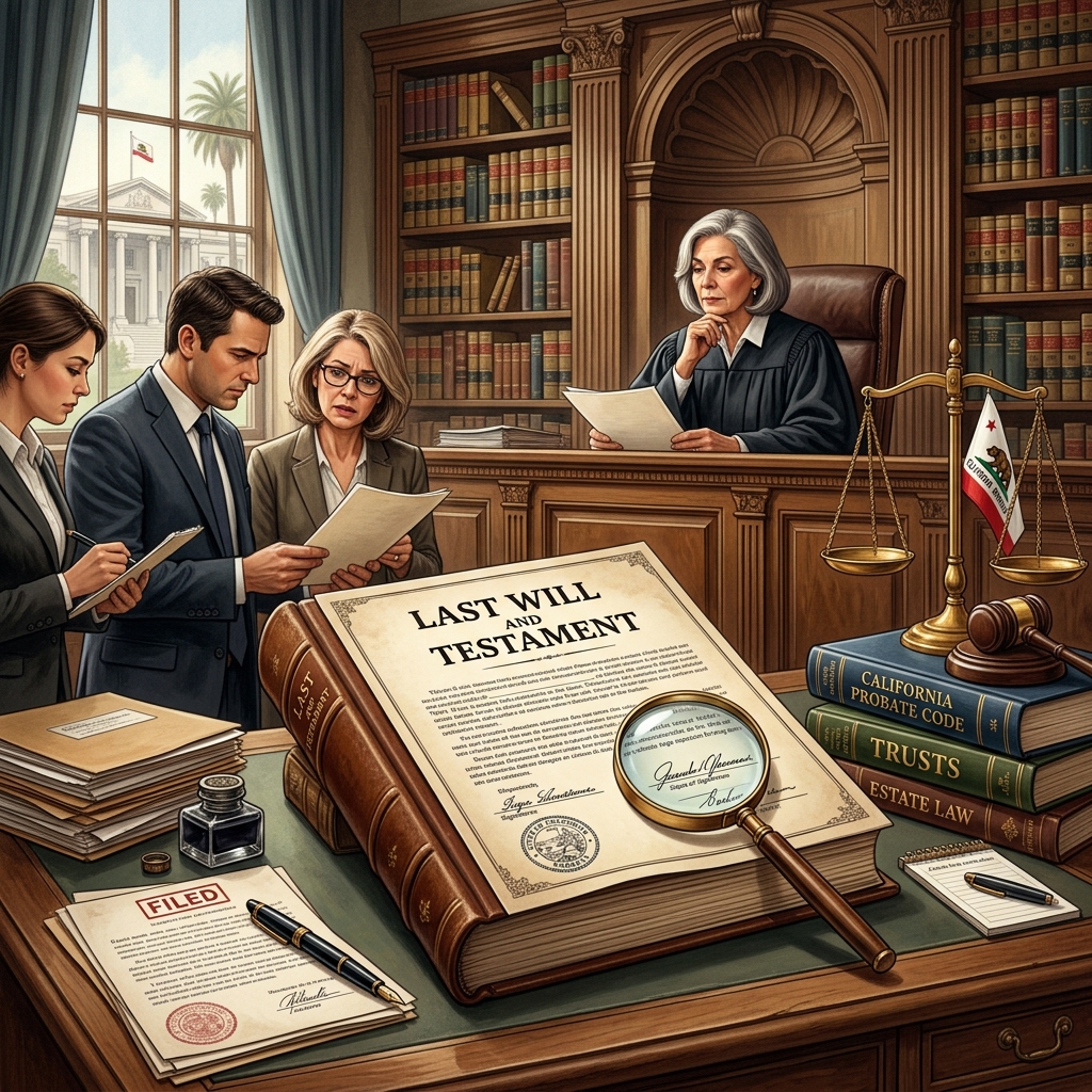 How California courts can correct or reinterpret a will after someone dies, and what that means for families and executors.