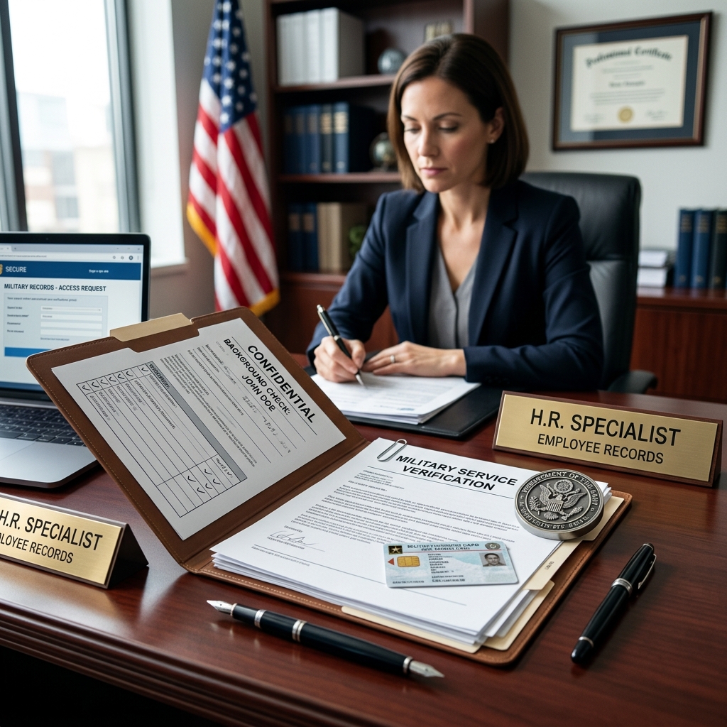 A practical guide to when employers may verify military service and what limits apply.