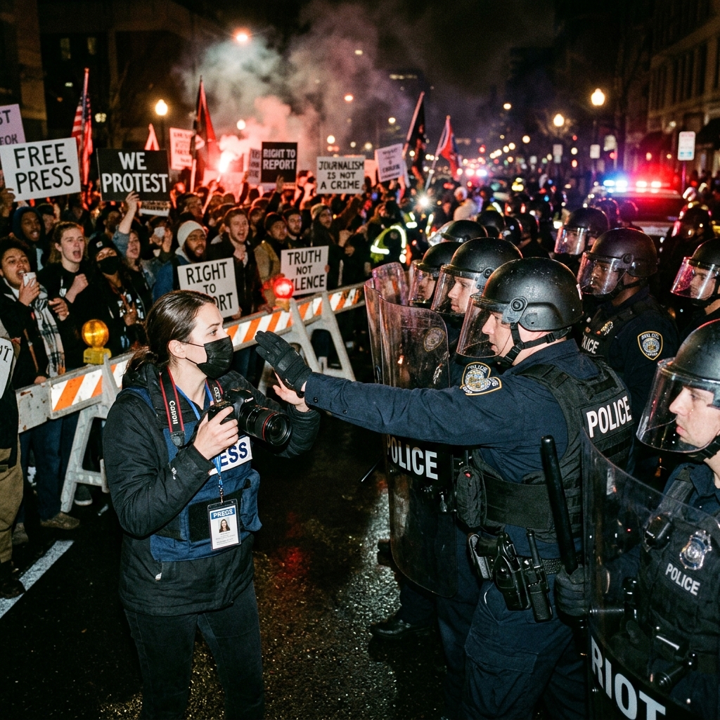 Understanding when officers may restrict reporting at demonstrations, and what legal protections journalists still have.