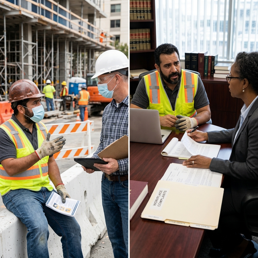 Understand when raising coronavirus safety concerns is legally protected and how workers can respond to retaliation at work.