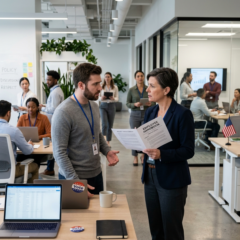 Understand how U.S. employment, labor, and free speech laws shape what you can safely say about politics in the workplace.