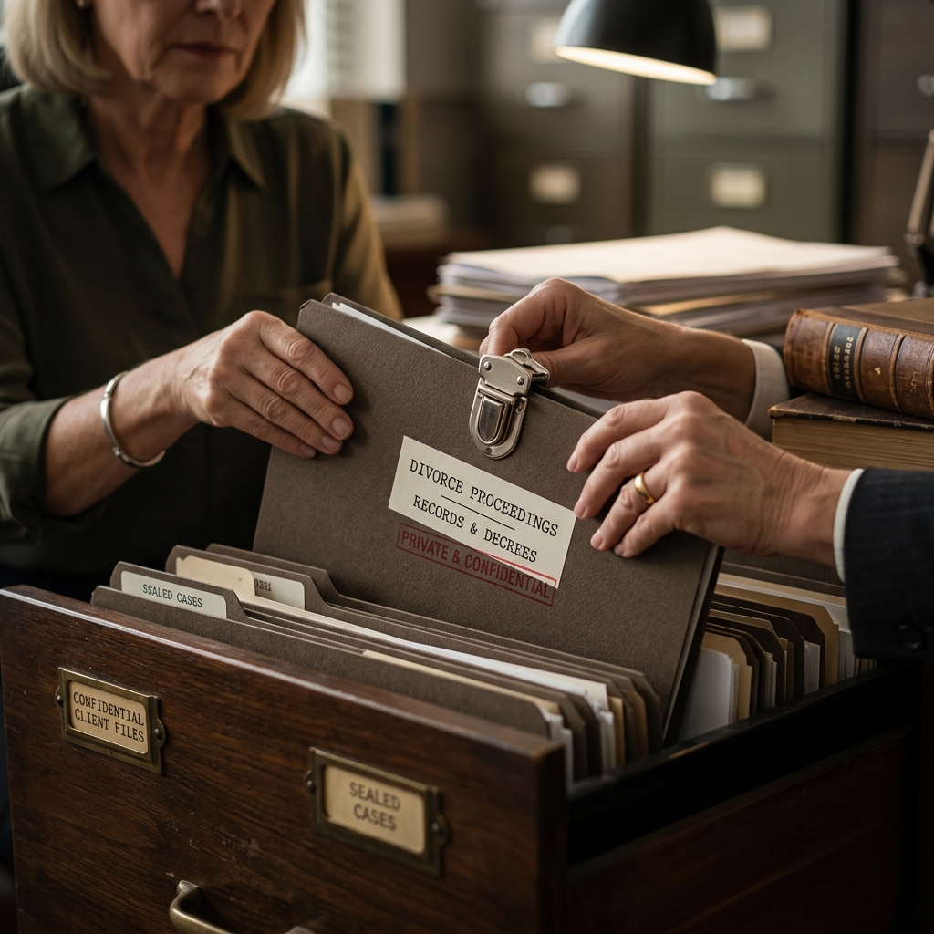 Learn when divorce records can be sealed, what courts consider, and how privacy concerns are balanced against the public’s right to access.