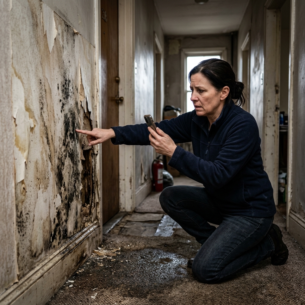 Understand when neglected property conditions may create liability and what proof matters most.