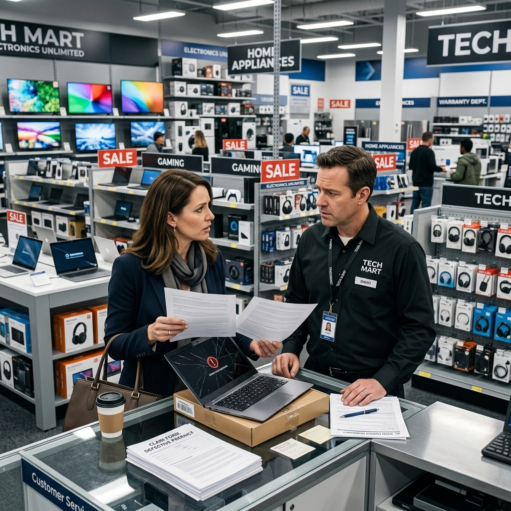 Understanding when you can hold TV, gaming, and technology retailers legally responsible for faulty products and unfair practices.