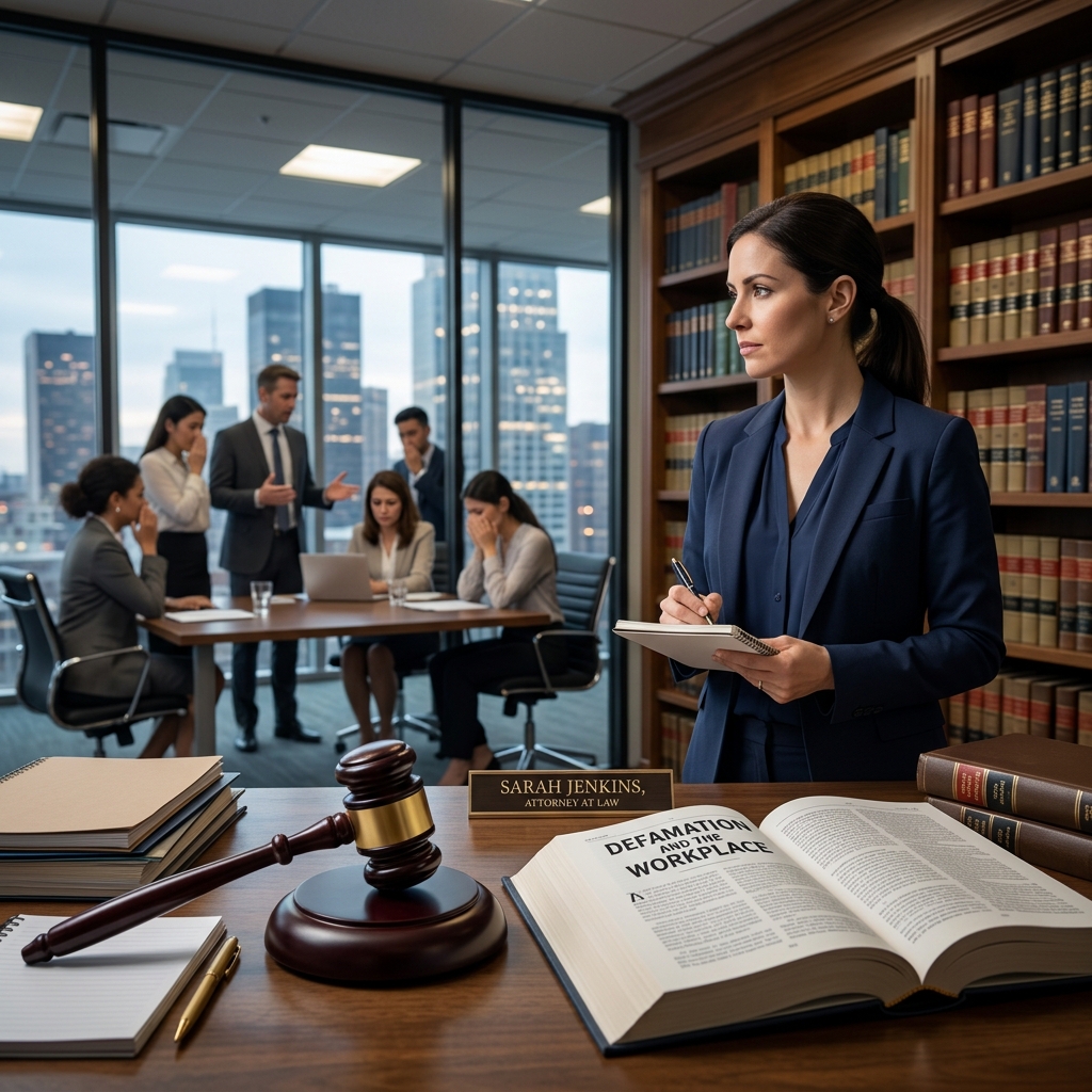 Understand when workplace lies cross the legal line into defamation, and what steps you can take to protect your reputation.