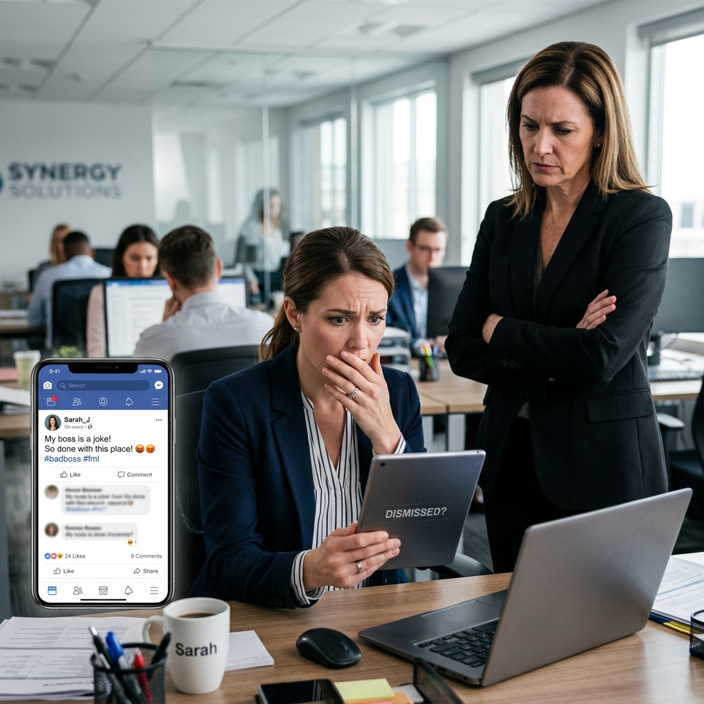 Explore when tweets and Facebook posts can legally cost you your job, and what speech remains protected for today’s employees.