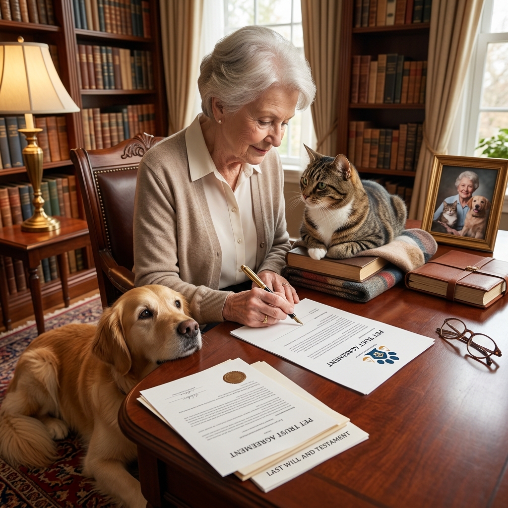 Explore how far you can go in a will when planning for your pets, from care provisions to controversial euthanasia requests.