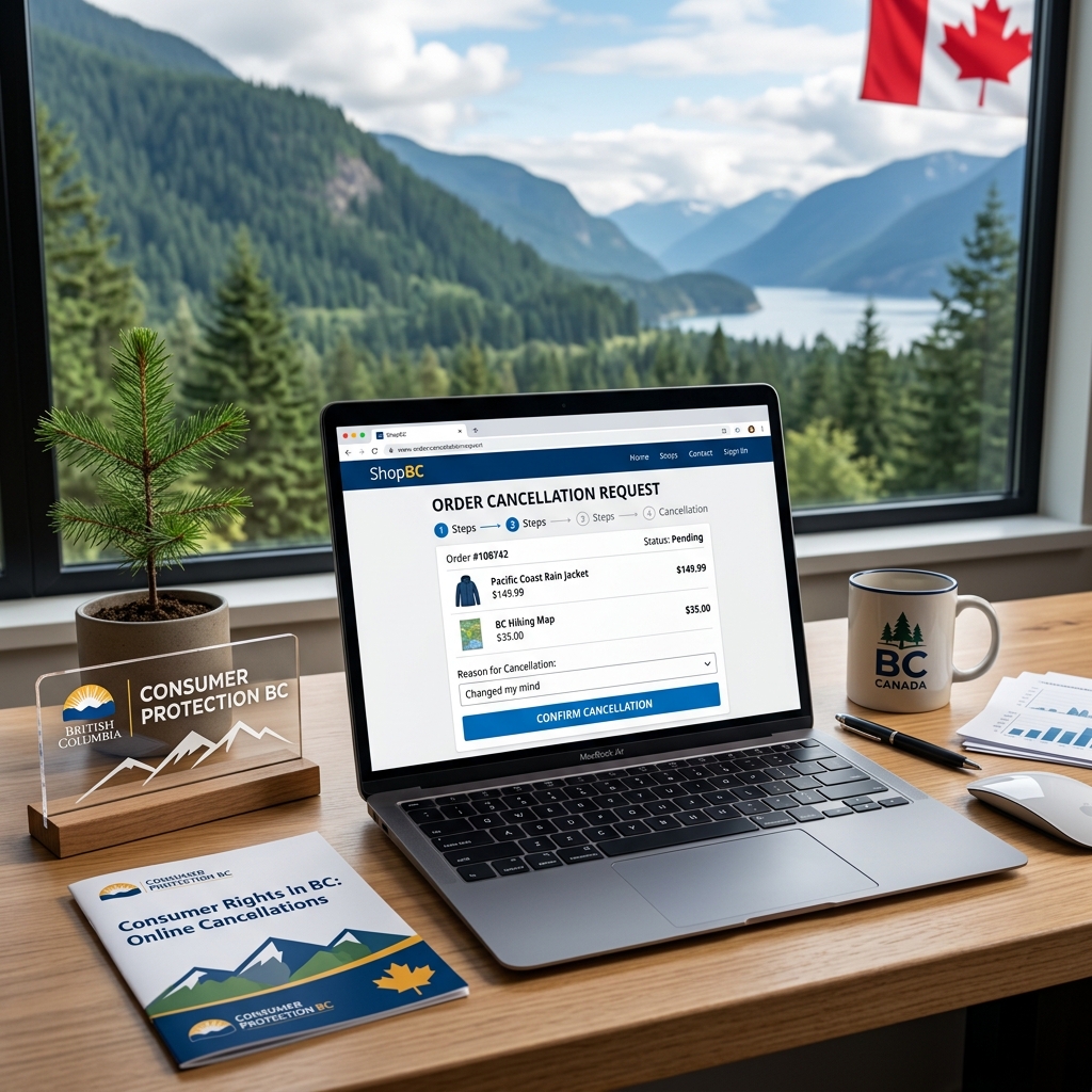 Understand when you can cancel an online order in British Columbia, how refunds work, and what to do if a seller refuses.