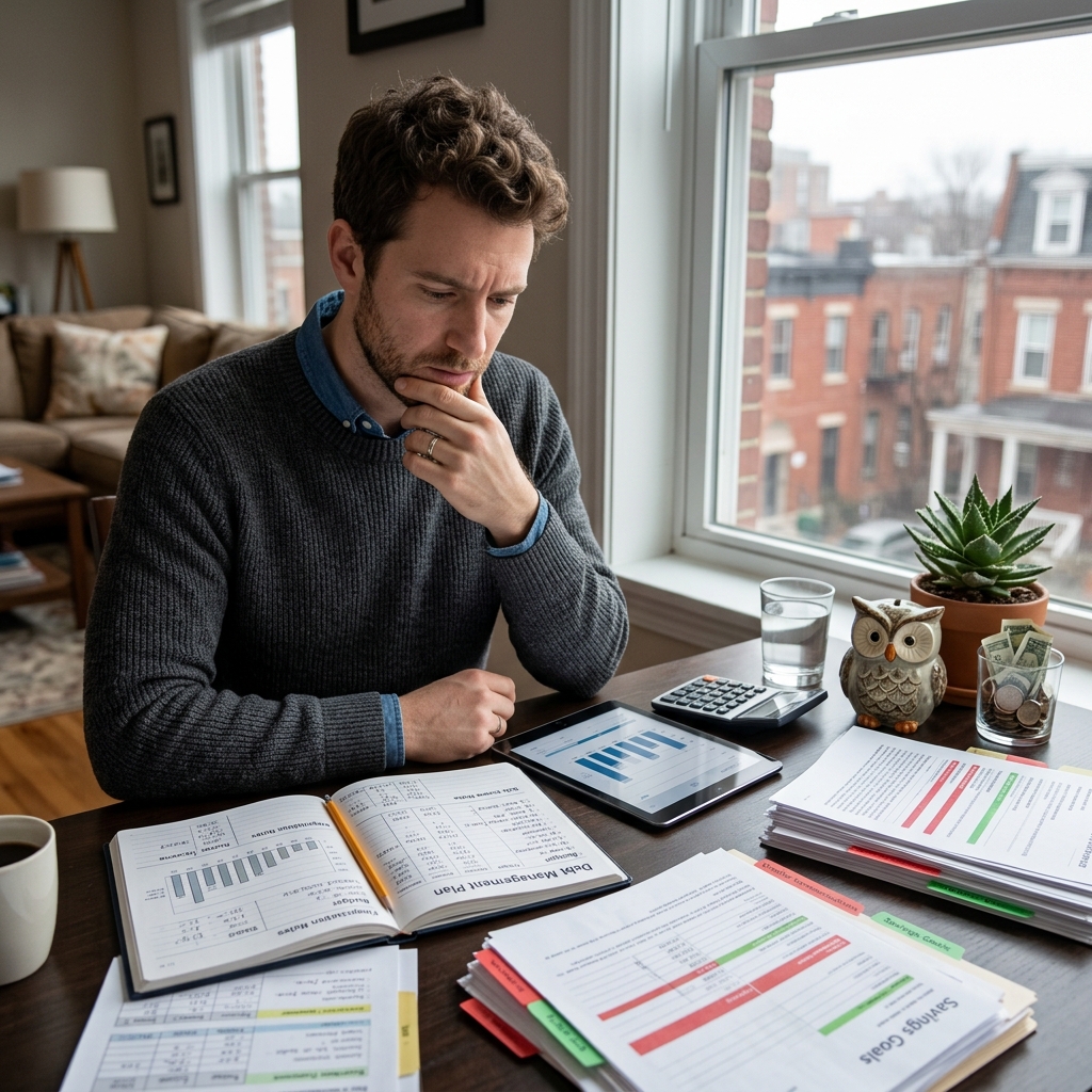 Explore realistic, low-cost strategies for coping with overwhelming debt when traditional bankruptcy feels financially out of reach.