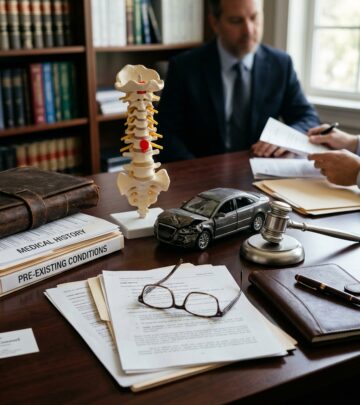 How pre‑existing medical conditions affect traffic accident claims, evidence, damages, and your right to fair compensation.