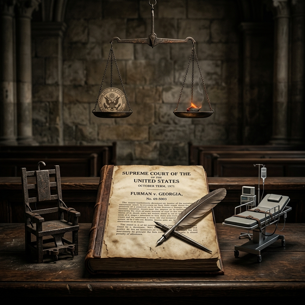 How a brief Supreme Court ban reshaped capital punishment, state laws, and modern moratoriums across the United States.