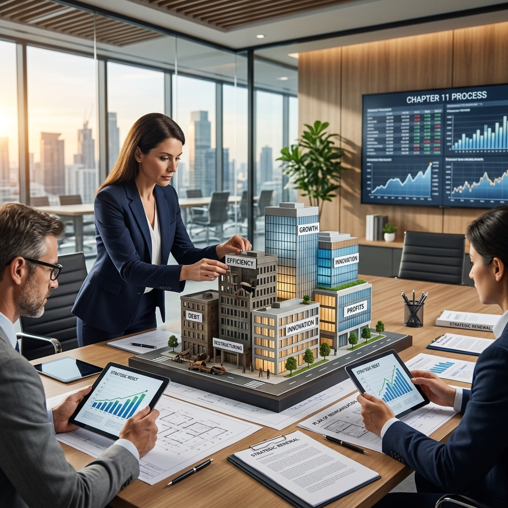 Explore how Chapter 11 can function as a court‑supervised restructuring strategy that preserves value, stabilizes operations, and repositions a troubled business.