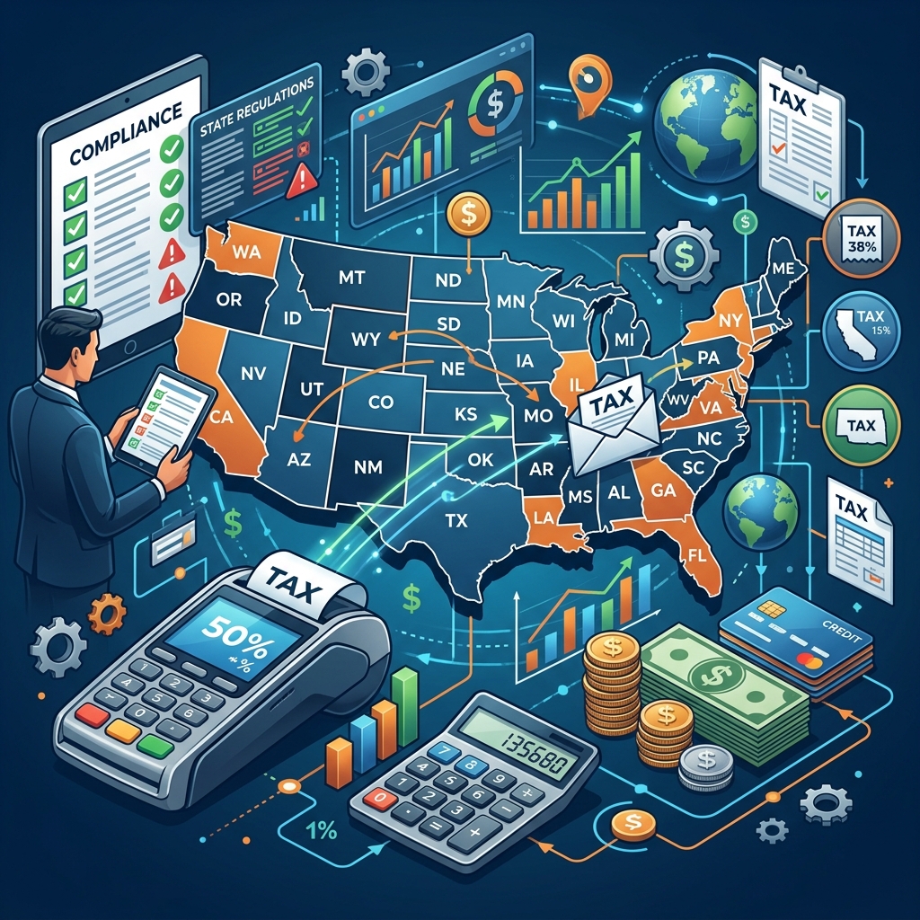 Understand when remote and online sellers must collect sales and use taxes on sales to customers in other states and how economic nexus rules apply.