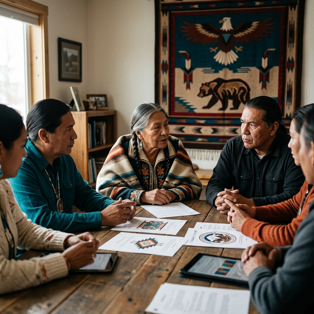 How tribal sovereignty, federal rules, and cooperative agreements shape child support for Native American families across jurisdictions.