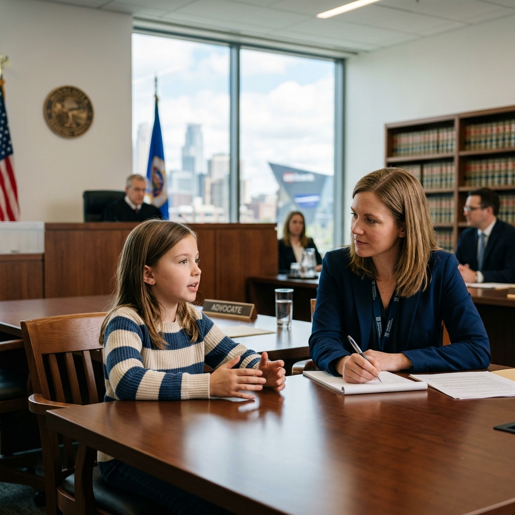 How Minnesota law allows children to participate in custody decisions and work with their own lawyers when disputes affect their lives.